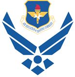Air Force symbol with cradled AETC shield
