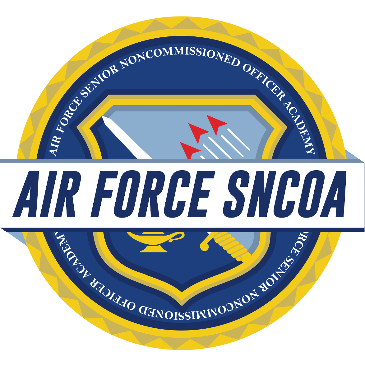 AF SNCOA Badges